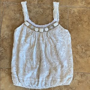 Hale Bob Embellished Tank Top - New, Never Worn